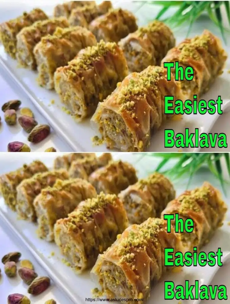 Ecco la ricetta Ultra FACILE di Baklava che si può fare in pochi minuti!