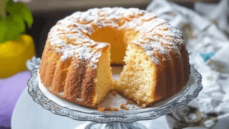 Ciambellone della Nonna: Il Dolce Soffice e Profumato che sa di Casa