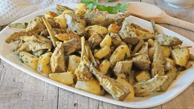 🥔 Carciofi e Patate alla Napoletana – Il contorno rustico che profuma di casa!