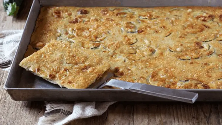 La Schiacciatina di Zucchine: Una Ricetta Leggera e Golosa da Provare Subito!