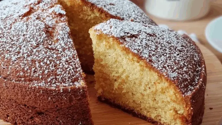 Torta Nuvola allo Yogurt ☁️ – Soffice, Leggera e Senza Burro!