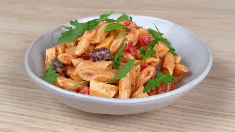 Pasta Fredda con Pesto di Ricotta, Pomodorini e Rucola