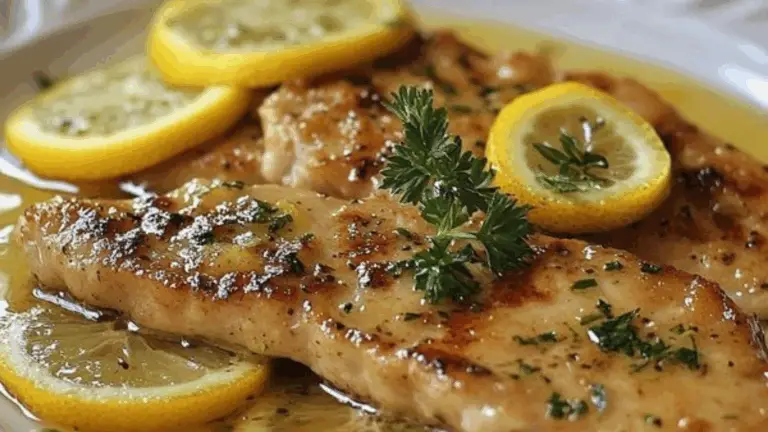 Scaloppine di Pollo al Limone Morbide e Profumate