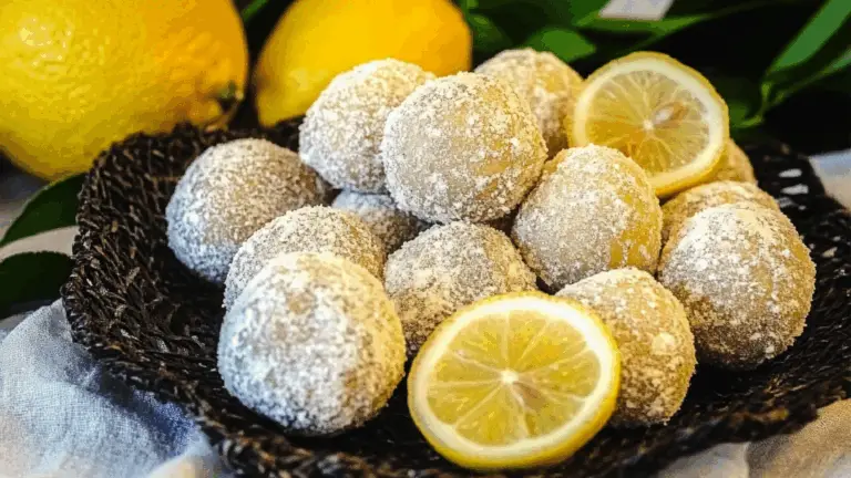 Truffe al Limone senza Cottura – Cremose, Profumate e Pronte in un Lampo!