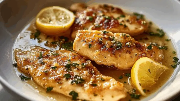 Scaloppine di Pollo al Limone