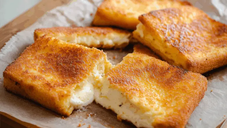 Mozzarella in carrozza al forno: filante, croccante e leggera!