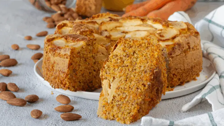 Torta di Carote, Mele e Avena – Senza Farina, Zucchero e Burro!