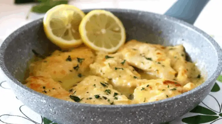 Scaloppine al Limone: Teneri Bocconcini di Pollo in Salsa Agrumata