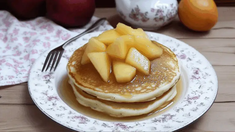 Pancake con Yogurt e Mele: soffici, sani e irresistibili