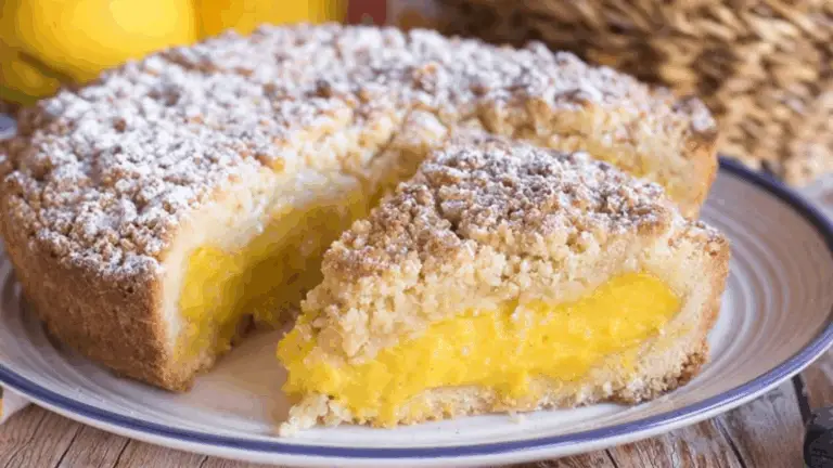 Sbriciolata al Limone Cremosa