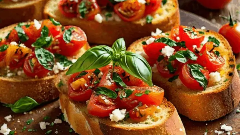 🥖 Bruschetta Classica Italiana: Antipasto Croccante dal Cuore Mediterraneo 🇮🇹