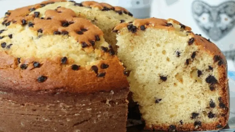 Torta allo Yogurt e Gocce di Cioccolato