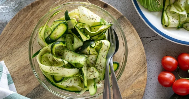 Zucchine Marinate Crude: Il Contorno Estivo Perfetto Senza Cottura