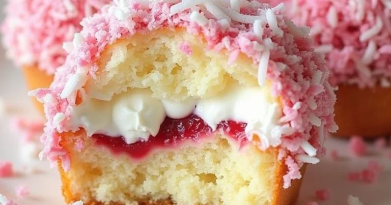 Lamington Soffici ai Lamponi con Cuore di Chantilly: Un Dolce Estivo da Sogno!