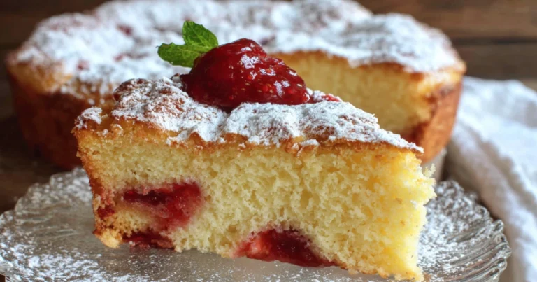 Torta Soffice con Marmellata di Fragole: ricetta semplice e irresistibile