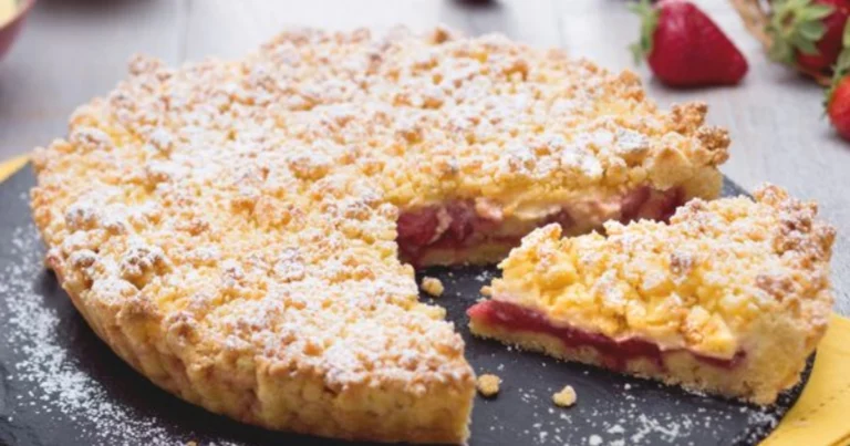 Sbriciolata alle Fragole: una coccola fragrante e irresistibile