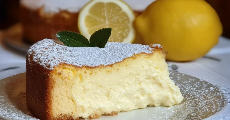 Torta di Ricotta al Limone: Soffice, Profumata e Irresistibile