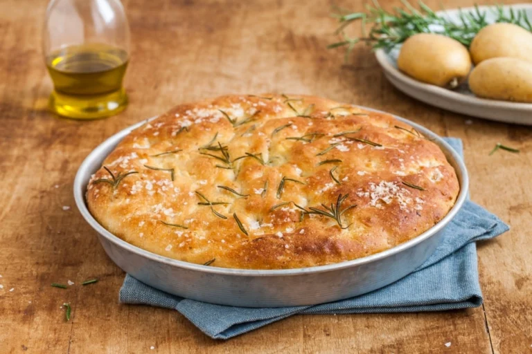 Focaccia Soffice di Patate e Rosmarino: La Ricetta Tradizionale Italiana