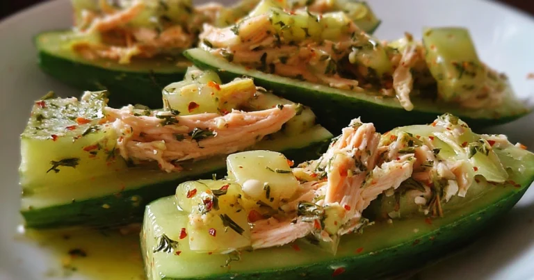 Concombre Farcito al Tonno: La Ricetta Estiva Facile, Leggera e Gustosa