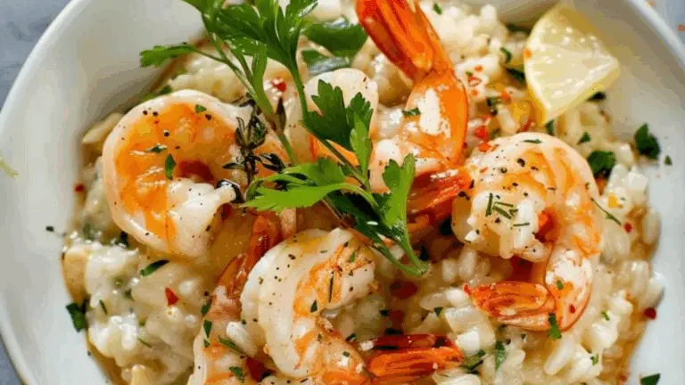 Risotto Scampi e Limone: La Ricetta Italiana Cremosa e Profumata