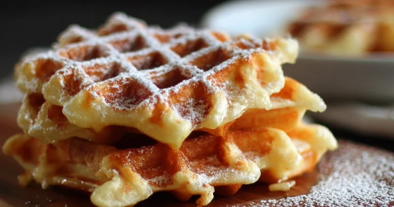 Gaufre fatte in casa soffici e croccanti: la ricetta facile per la merenda perfetta