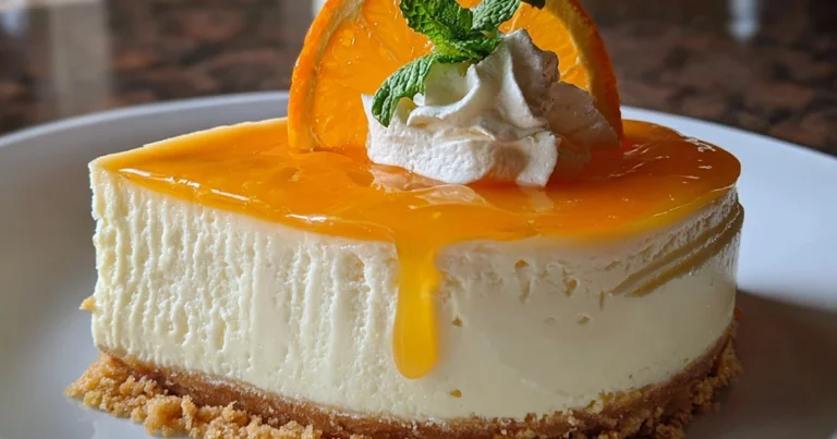 Cheesecake Arancia Fresca e Fantasiosa: Il Dolce Perfetto per Stagioni Calde e Occasioni Speciali