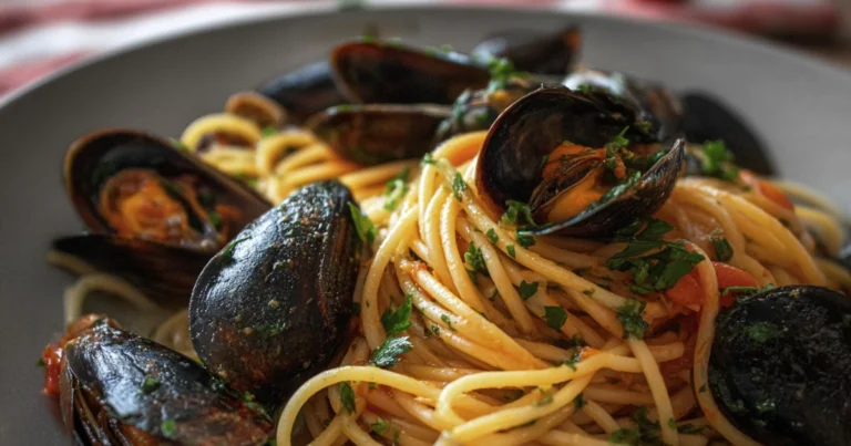 Spaghetti con le Cozze: Ricetta Tradizionale della Cucina Italiana 🇮🇹