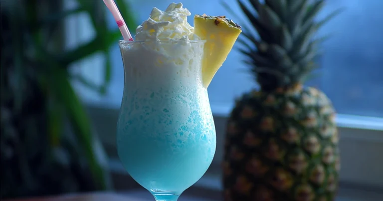 Blue Piña Colada: il cocktail tropicale che conquista con il suo colore azzurro e il gusto esotico!