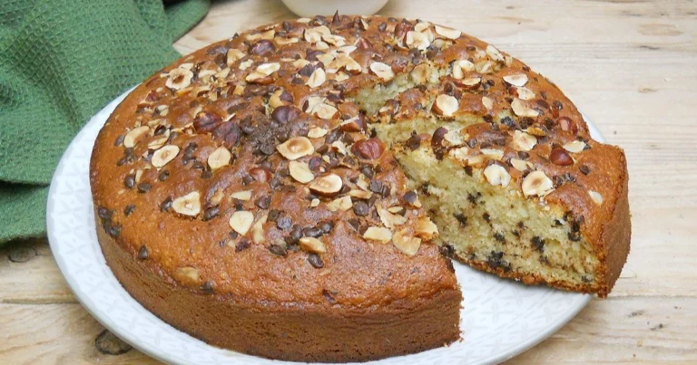 Torta 5 Minuti Noci e Cioccolato