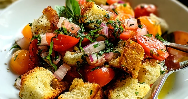 Panzanella Toscana: L’Insalata di Pane che Profuma d’Estate