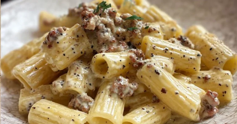 Rigatoni alla Norcina: La Ricetta Completa per un Primo Umbro Cremoso e Avvolgente