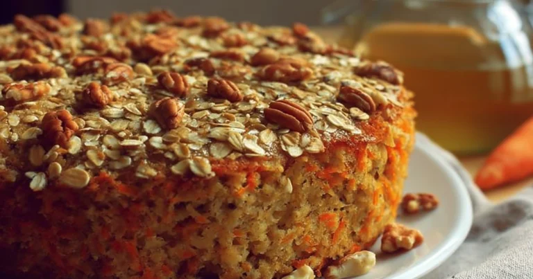 Torta di Avena e Carote: Dolce Sano e Senza Zucchero