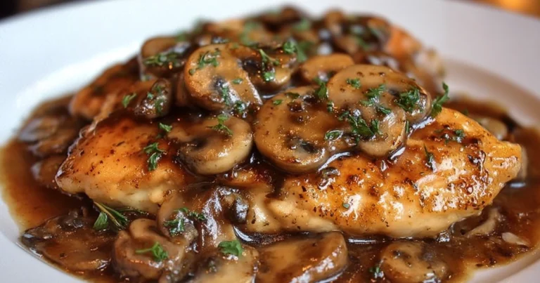 Pollo al Marsala con Funghi: la ricetta italiana per un secondo cremoso e raffinato
