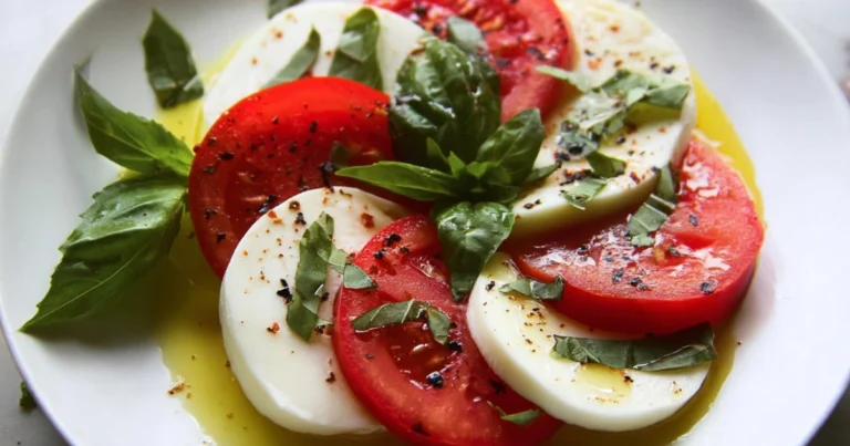Insalata Caprese: L’Antipasto Estivo Perfetto per Luglio e Agosto