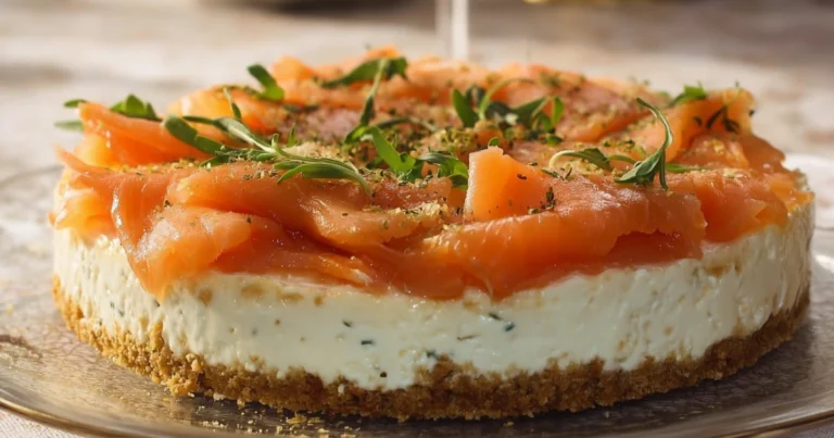 Cheesecake Salata al Salmone: l’Antipasto Elegante e Fresco per Ogni Occasione