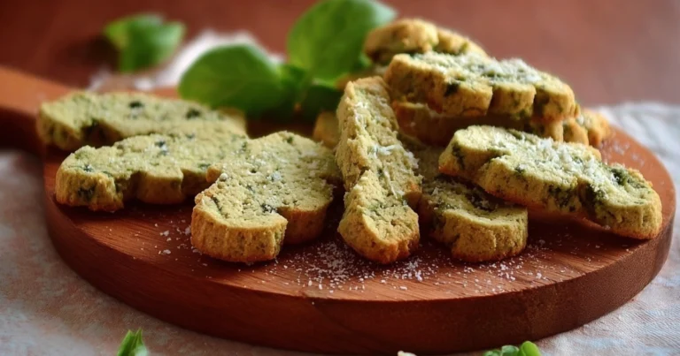 Biscotti Salati al Basilico: La Ricetta Facile e Gustosa per Finger Food e Aperitivi Gourmet