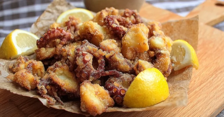 Polpo Fritto Croccante: La Ricetta Tradizionale per un Antipasto di Mare Sfizioso