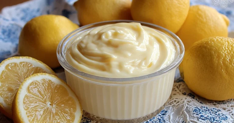 Crema al limone senza uova: fresca, leggera e pronta in pochi minuti