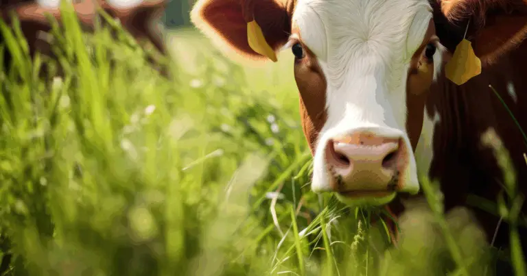 🐄 Rifugio Naturale per le Mucche: Ombra e Benessere con Balle di Fieno