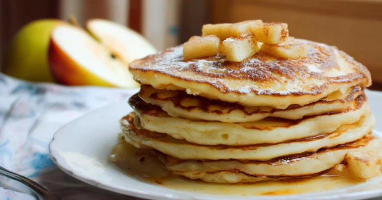 Pancakes alle mele e cannella: la colazione sana e veloce per iniziare la giornata