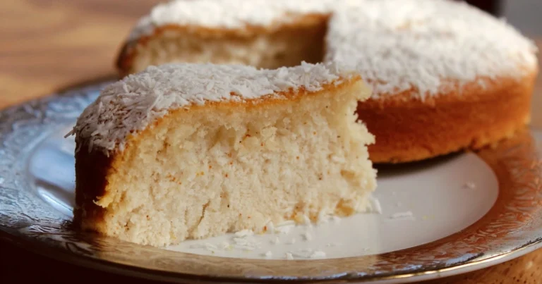 Tortina cocco Senza Farina: Ricetta Facile e Leggera