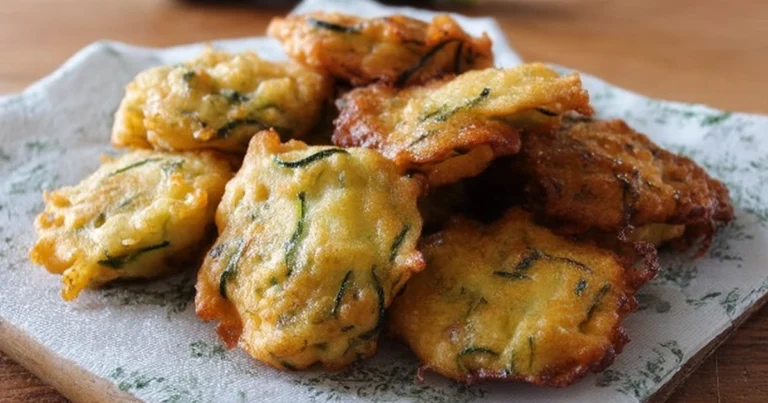 Frittelline nuvola alle zucchine: croccanti fuori e soffici dentro