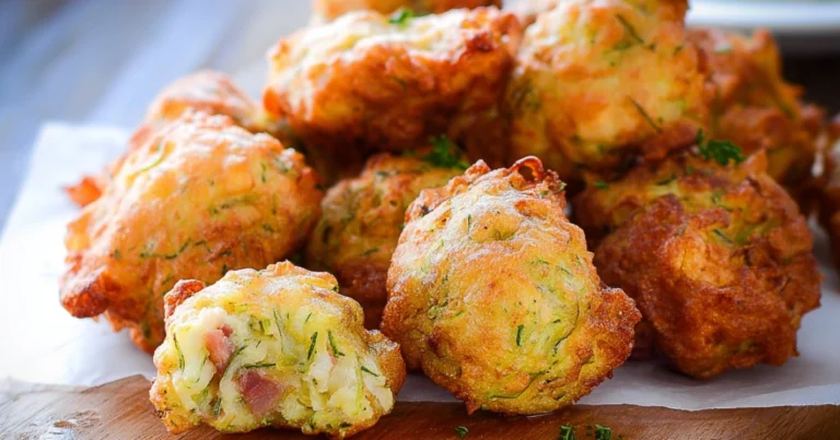 Frittelle di zucchine e prosciutto: croccanti, veloci e deliziose