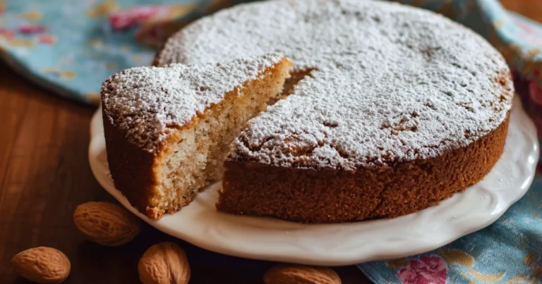 Torta alle Mandorle Senza Latte e Burro: Soffice e Naturale