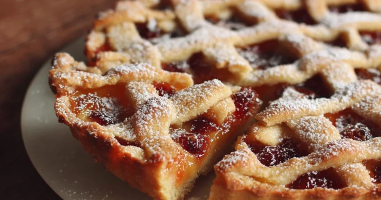 Crostata alla Marmellata con Frolla Morbida
