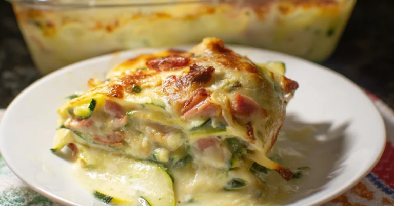 Lasagne con Zucchine e Prosciutto: Ricetta Facile e Cremosa per Tutta la Famiglia
