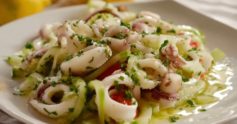 Insalata di Calamari: La Ricetta Fresca e Gustosa per Ogni Occasione