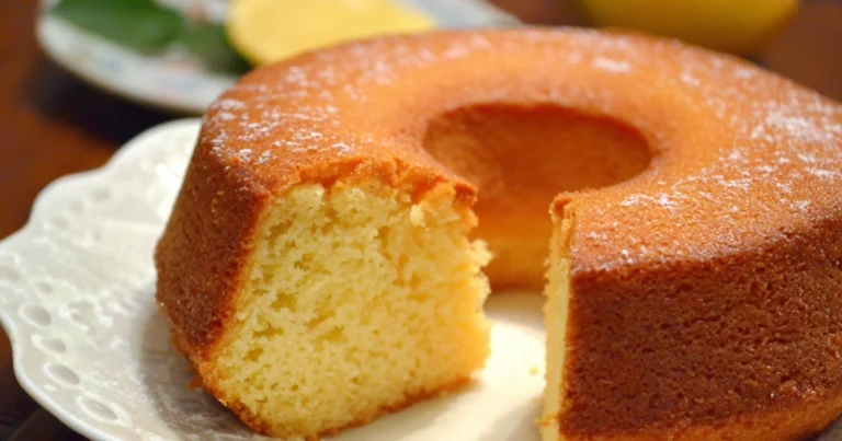 Ciambellone al limone soffice
