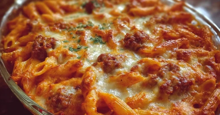 Pennette salsiccia besciamella e mozzarella al forno: ricetta cremosa e filante