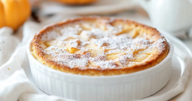 Torta budino alle mele: ricetta semplice e cremosa